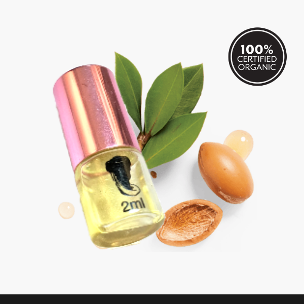 Argan Oil 100 % Pure Organic 阿甘倪摩洛哥纯正阿甘油, ARGANNE 100% Pure Argan Oil Roller Bottle (2ml) 阿甘倪 100％纯正阿甘油2ml 滚轮搽试瓶装